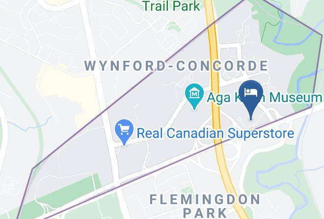 Toronto - Toronto Don Valley Hotel & Suites Maps