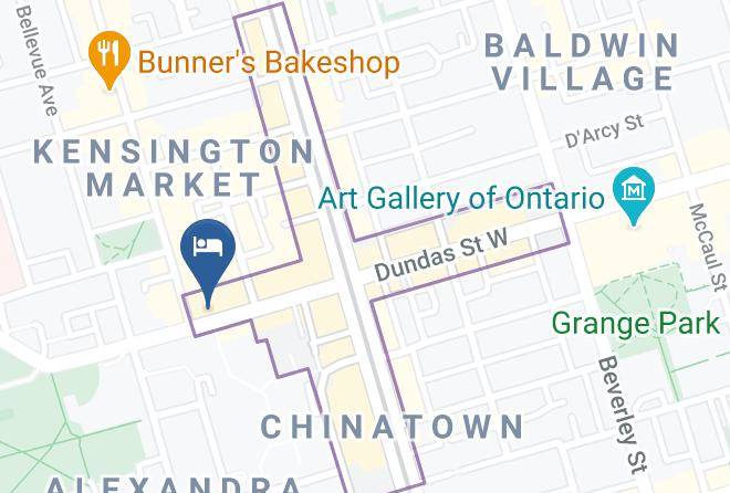 Toronto - Toronto Travellers Home Maps