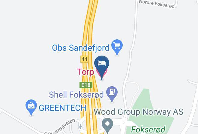 Torp Hotel Map