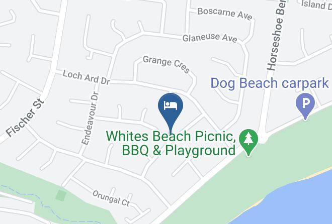 Torquay Relax & Unwind Beach 300m Table Tennis Map