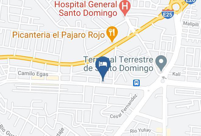 Santo Domingo - Torre Azul Maps
