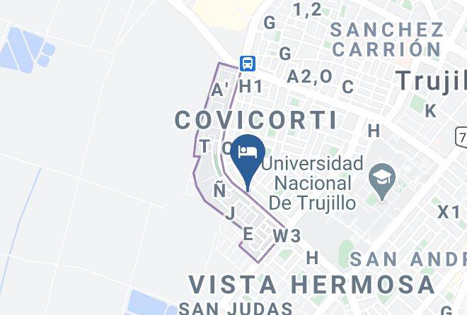 Trujillo - Torre Cristal Hotel Boutique Maps