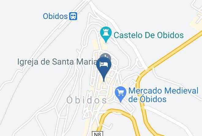 Obidos - Torre De Maneys Maps