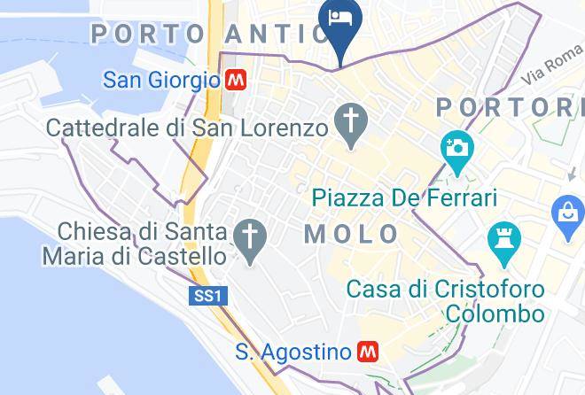 Genoa - Torre Degli Orefici Dimora Medioevale Maps