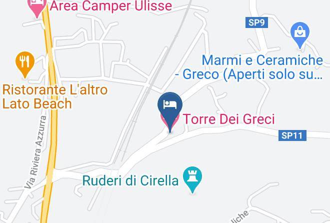 Cosenza - Torre Dei Greci Maps