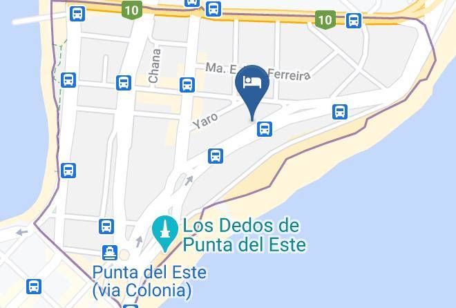 Punta Del Este - Torre Del Plata I Maps