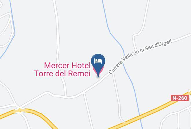 Girona - Mercer Hotel Torre Del Remei Maps