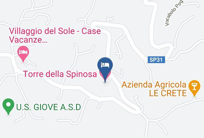 Torre Della Spinosa Map