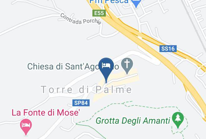 Fermo - Torre Di Palme B&b Maps