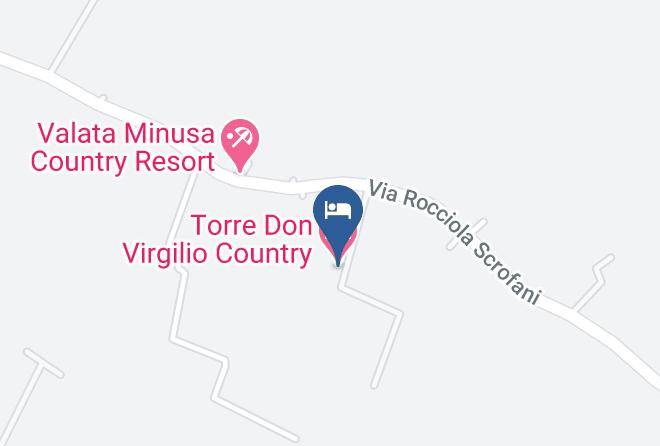 Ragusa - Torre Don Virgilio Country Hotel Maps