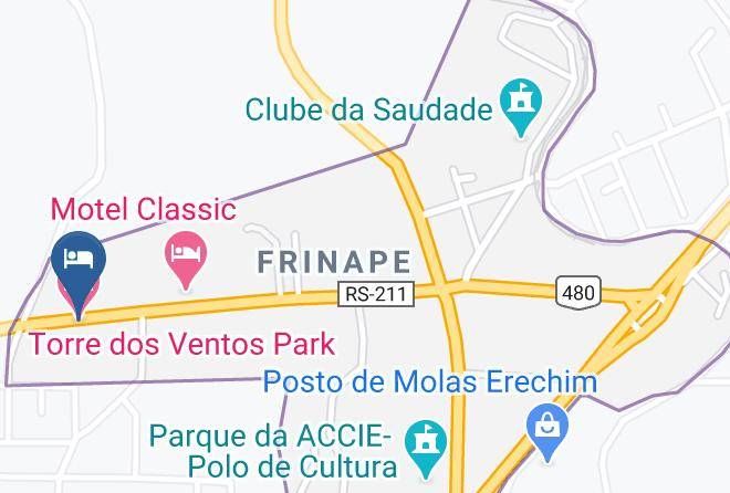 Erexim - Torre Dos Ventos Park Hotel Maps