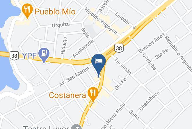Santa Maria Department - Torre Jardin Hotel Maps