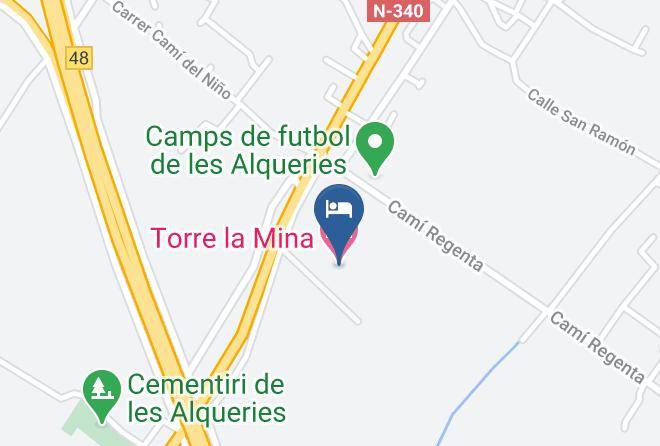 Castellon - Torre La Mina Maps