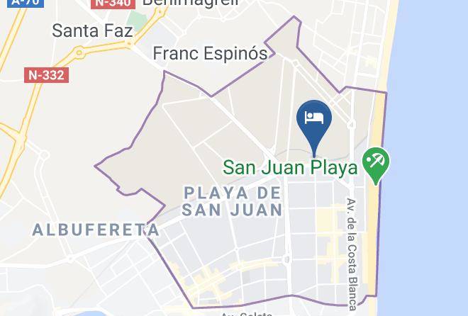Alicante - Torre San Jordi Maps