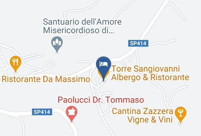 Perugia - Torre Sangiovanni Albergo & Ristorante Maps