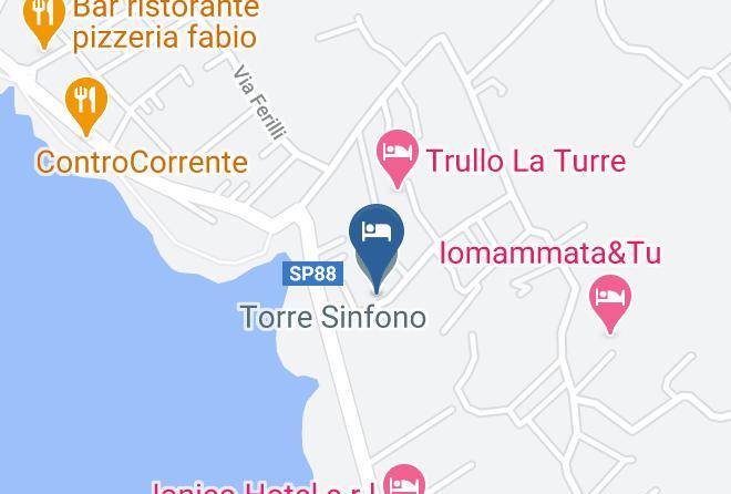 Lecce - Torre Sinfono Maps