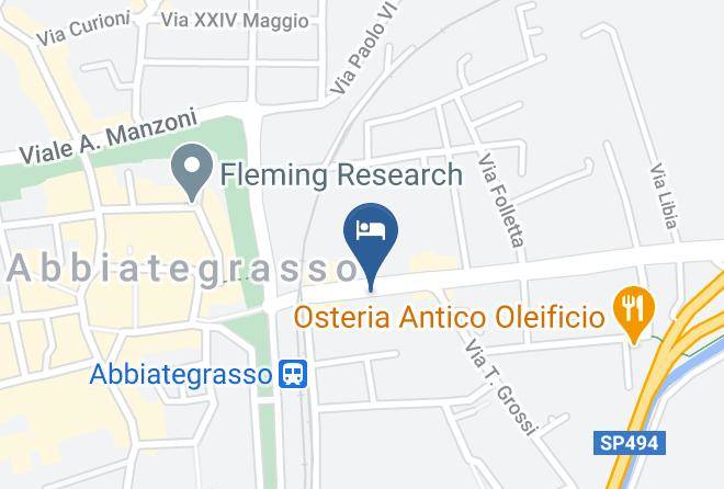 Milan - B&b Torregiardino Maps