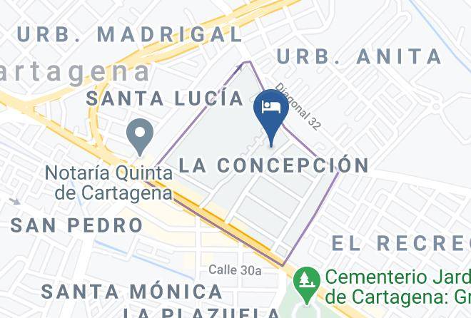 Cartagena De Indias - Torremarina Premium Maps