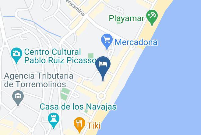 Torremolino Los Jazmines Map