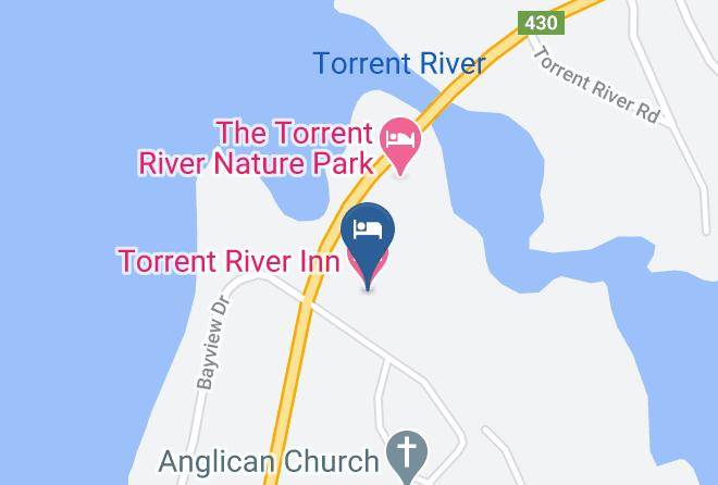 Torrent River Inn Map