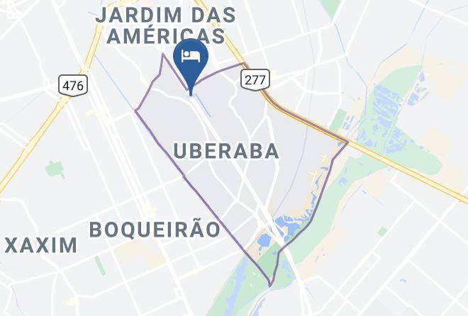 Curitiba - Torres Galli Hotel Maps