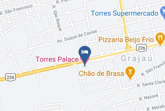 Grajau - Torres Palace Hotel Maps
