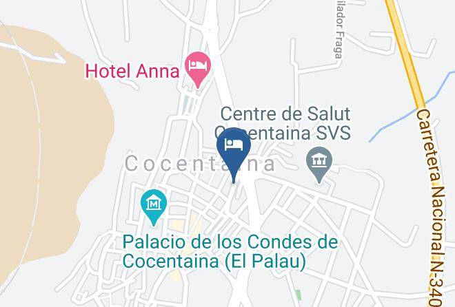 Alicante - Torreta Cocentaina Maps