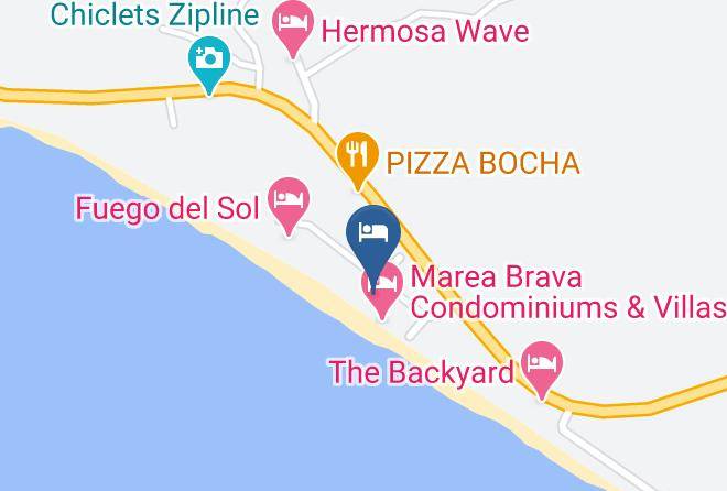Garabito - Tortuga Del Mar Maps
