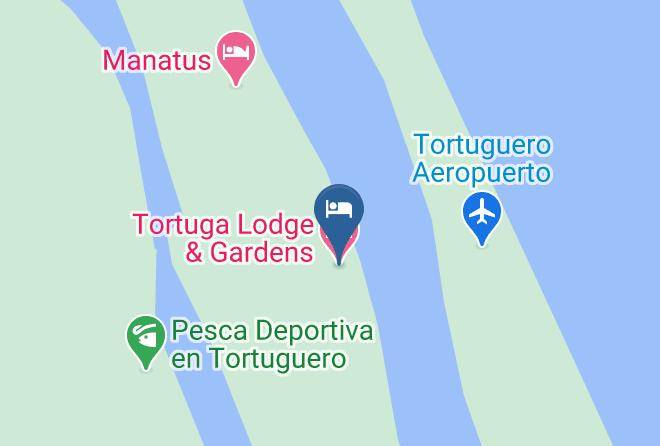 Pococi - Tortuga Lodge & Gardens Maps