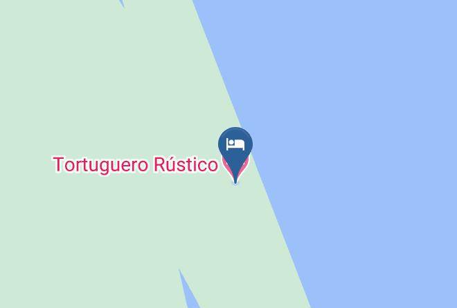 Pococi - Tortuguero Rustico Maps