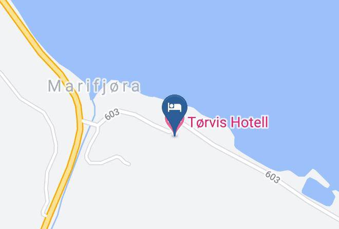 Luster - Torvis Hotell Maps