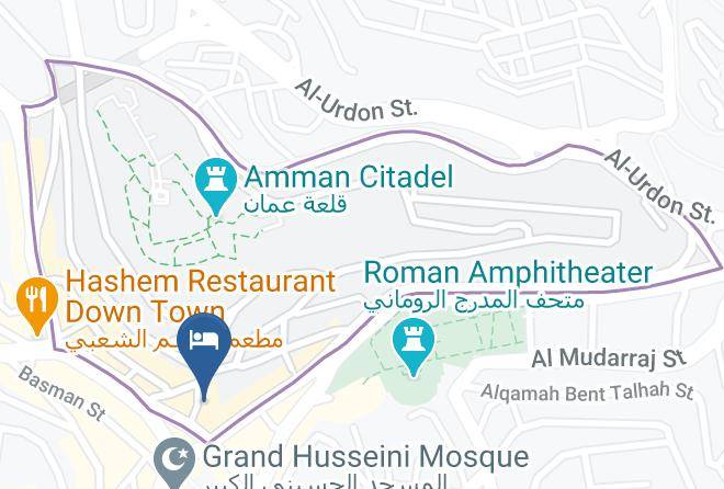 Amman - Torwadah Hotel Maps