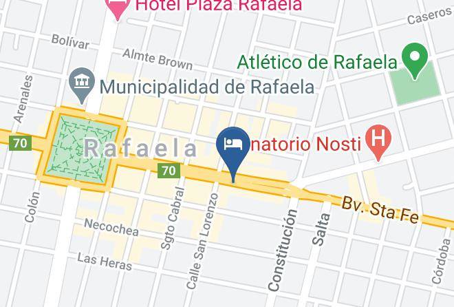 Castellanos Department - Toscano Hotel & Cafe Maps