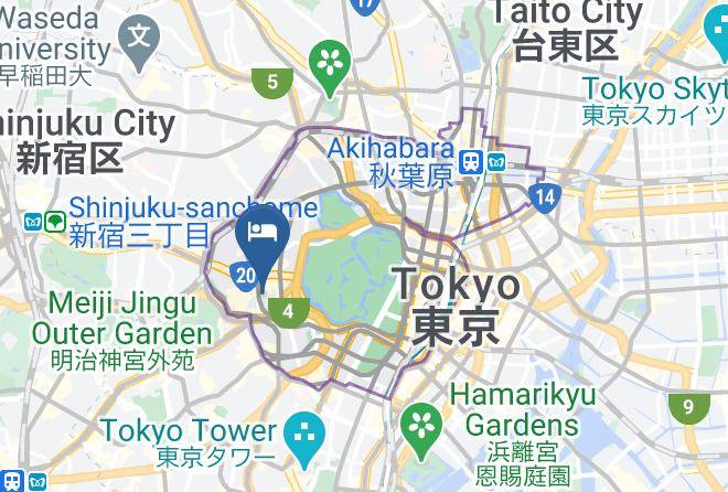 Toshi Center Hotel Map