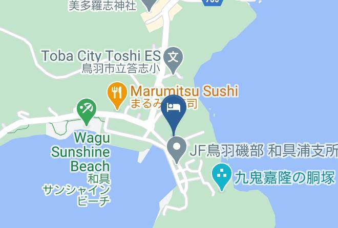 Toshijima Onsen Suzunami Map