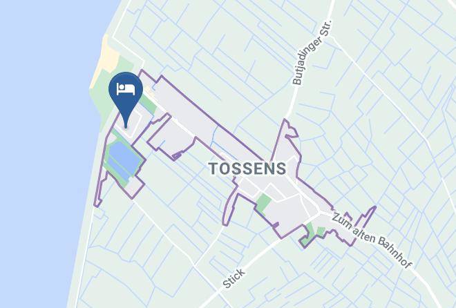 Wesermarsch - Tossens Ferienhaus Vor Dem Deich Maps