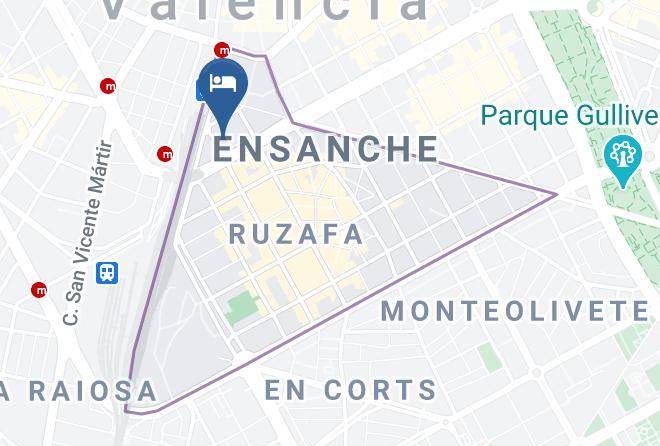 Total Valencia Center Map