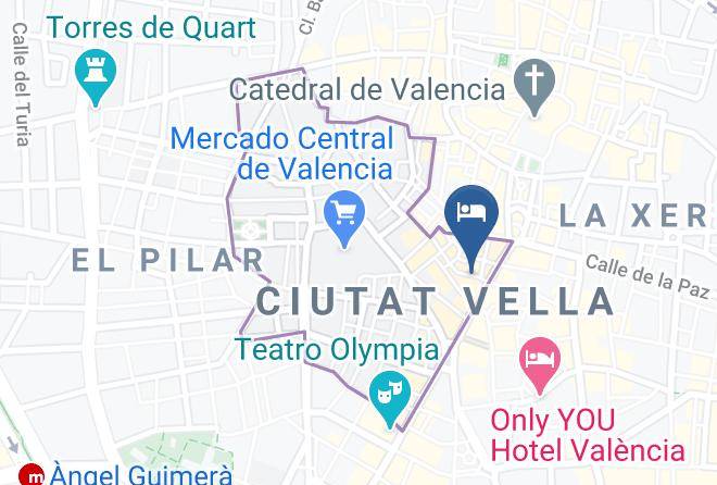 Total Valencia Vintage Map