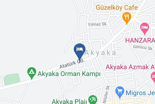 Ula - Totelya Otel Maps