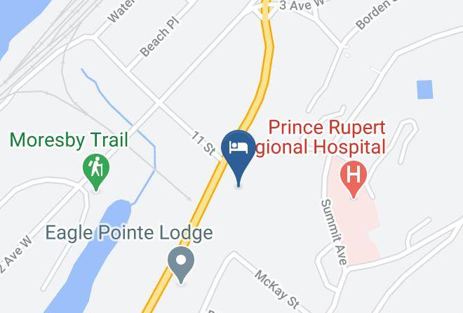 Skeena Queen Charlotte - Totem Lodge Motel Maps