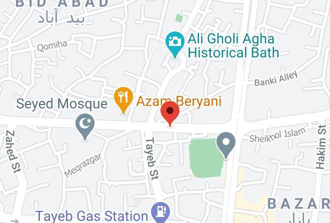 Totia Hotel Carta Geografica - Esfahan - Isfahan