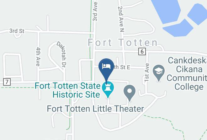 Totten Trail Inn Map