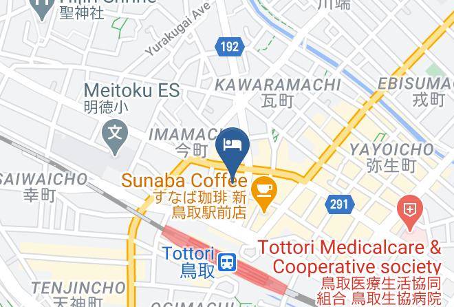 Tottori Green Hotel Morris Map