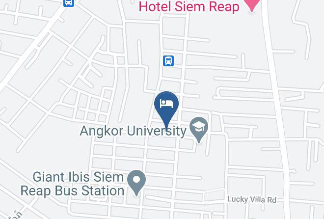 Touch A Family House Karte - Siem Reap - Siem Reab Town