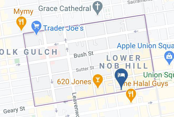 San Francisco - Touchstone Hotel Maps