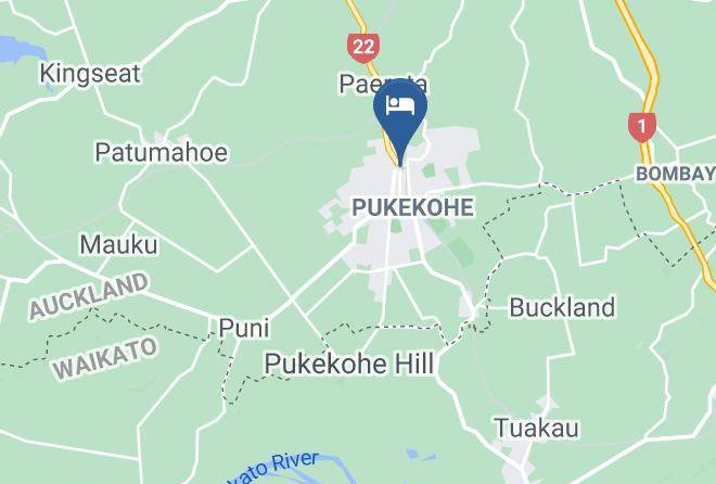 Auckland - Touchwood Motor Lodge Maps