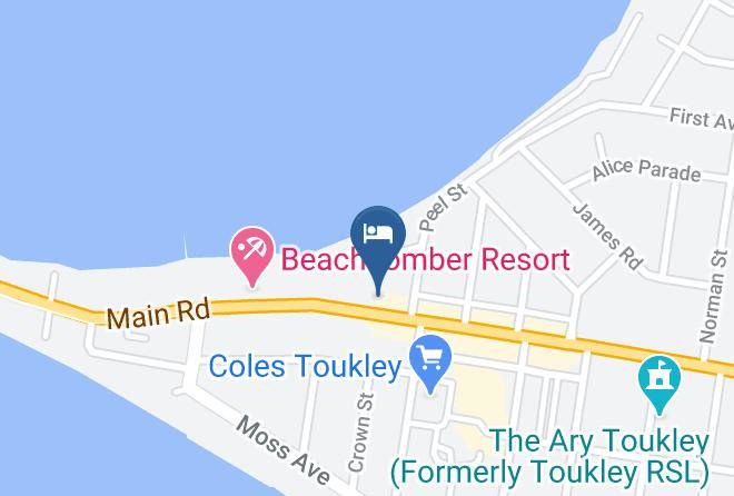 Toukley Motor Inn Map