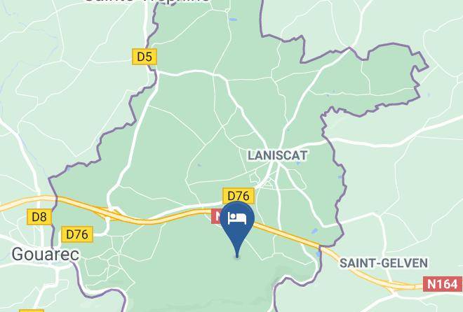 Cotes D Armor - Toul Bleiz Chamber D'hote Maps