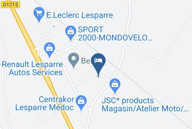 Gironde - Tour Hotel Lesparre Medoc Maps