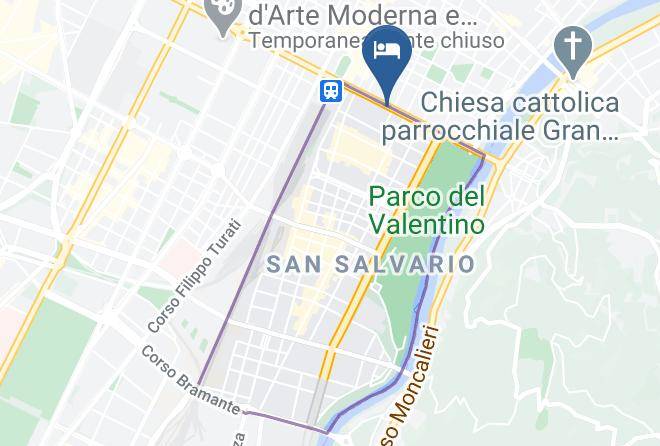 Turin - Tour In Bed And Breakfast In Turin Maps